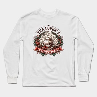 Tea Lovers Christmas Long Sleeve T-Shirt